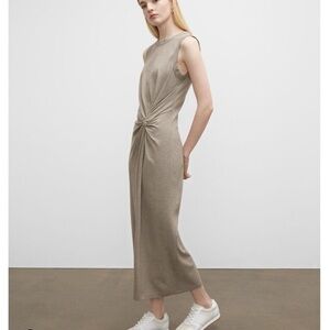 Club Monaco  Women's Twist Front Knit Maxi Dress small - like new